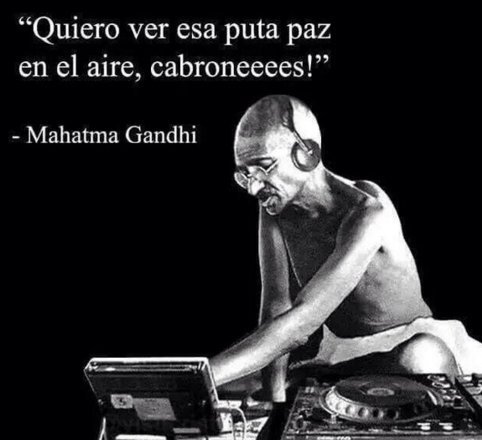 SomosReliate's tweet photo. ¡A salir esta noche muchach@s! pero respetando, haced caso a #gandhi hombre que de buen rollo sabía un taco #Reliate https://t.co/Gdu4nISLpx
