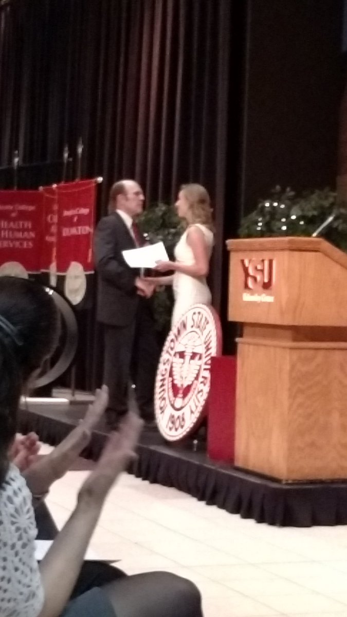 Congrats Dr. Dave Law, Honors College Professor of the Year for Honors Thesis. Presented by  Madeline Grimes