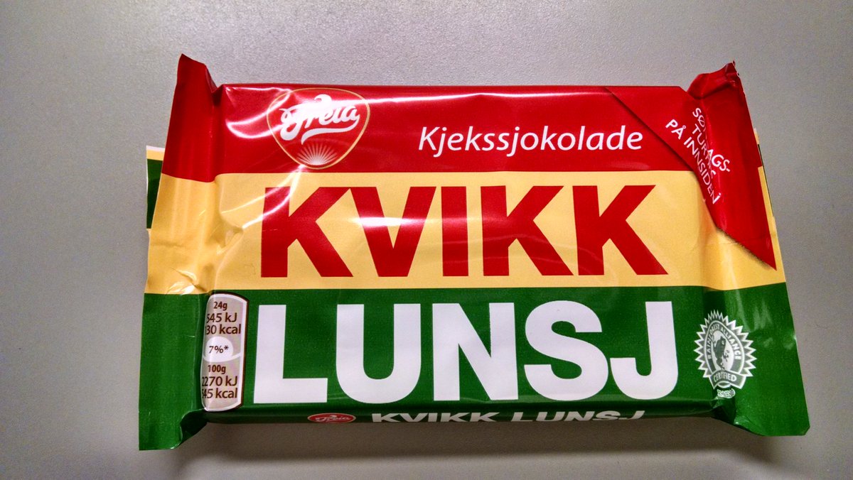 JbedJason's tweet photo. @bgalcor went to Norway, my homeland, and all he brought me back was a candy bar!! https://t.co/nitEEyC6b3