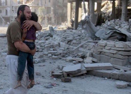 RT <a href="/sahabatsuriah/">Sahabat Suriah</a>: Warga Aleppo: Sejak perang pecah, inilah gempuran udara paling berat. 

Foto via <a href="/markito0171/">C4H10FO2P ☠️</a>