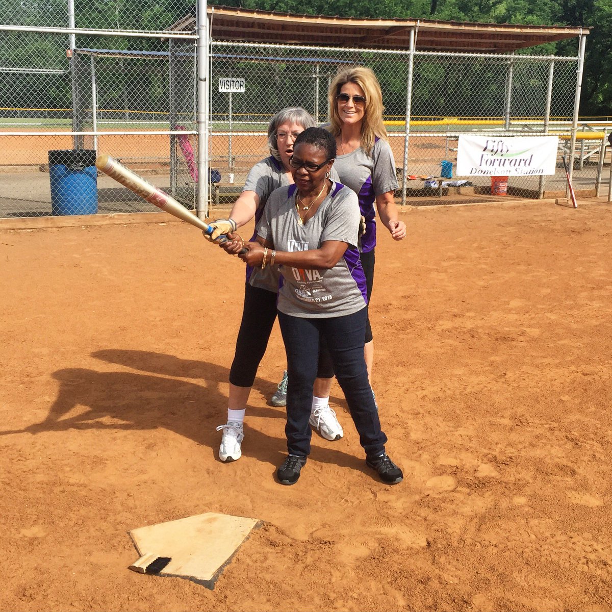 FiftyForward's tweet photo. Members & staff (age 20s-89) from our Madison & Donelson centers played ball today. #fiftyforwardfirst for 2 members https://t.co/HlZElpe2cc