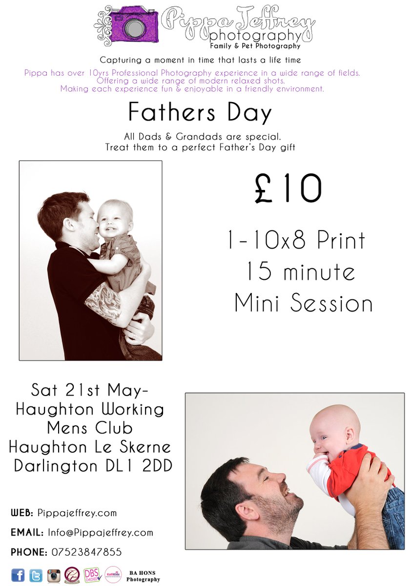 PippaPhoto's tweet image. Now booking for Fathers Day!!  Message to book!!