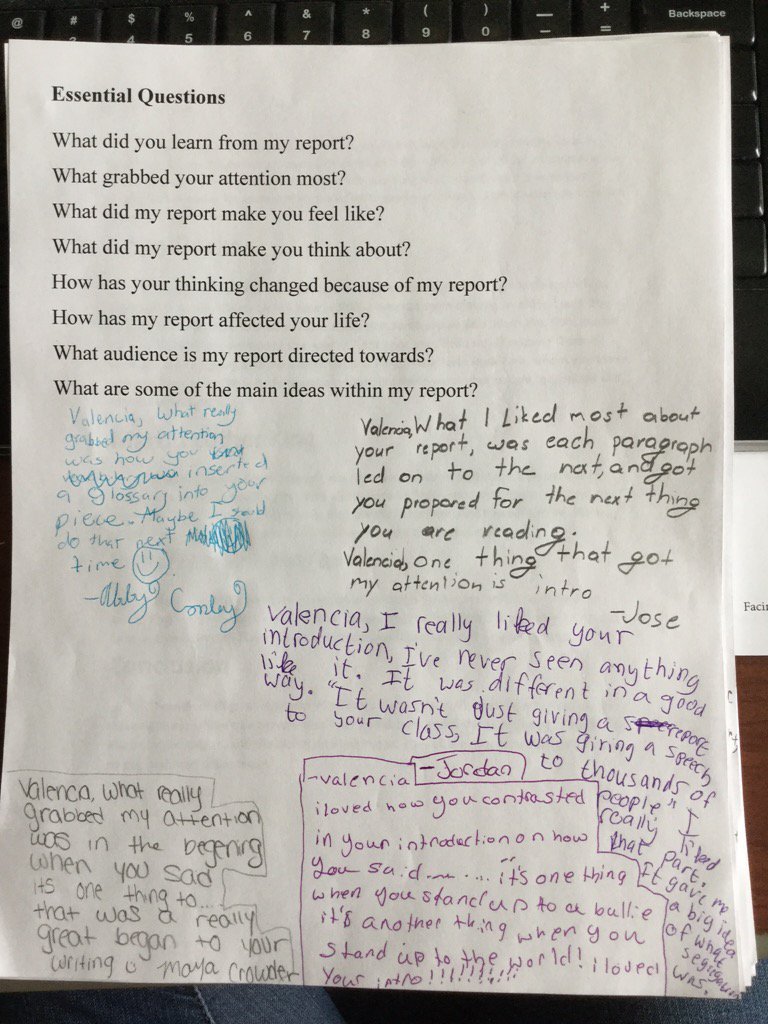 KWilliamsSDE's tweet photo. Students providing feedback on historical research reports! A little spin on chalk talks. #sdepd https://t.co/HgH6IluTAc