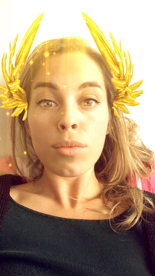 With The new #snapchat filter I feel like #khaleessi starring #StarWars