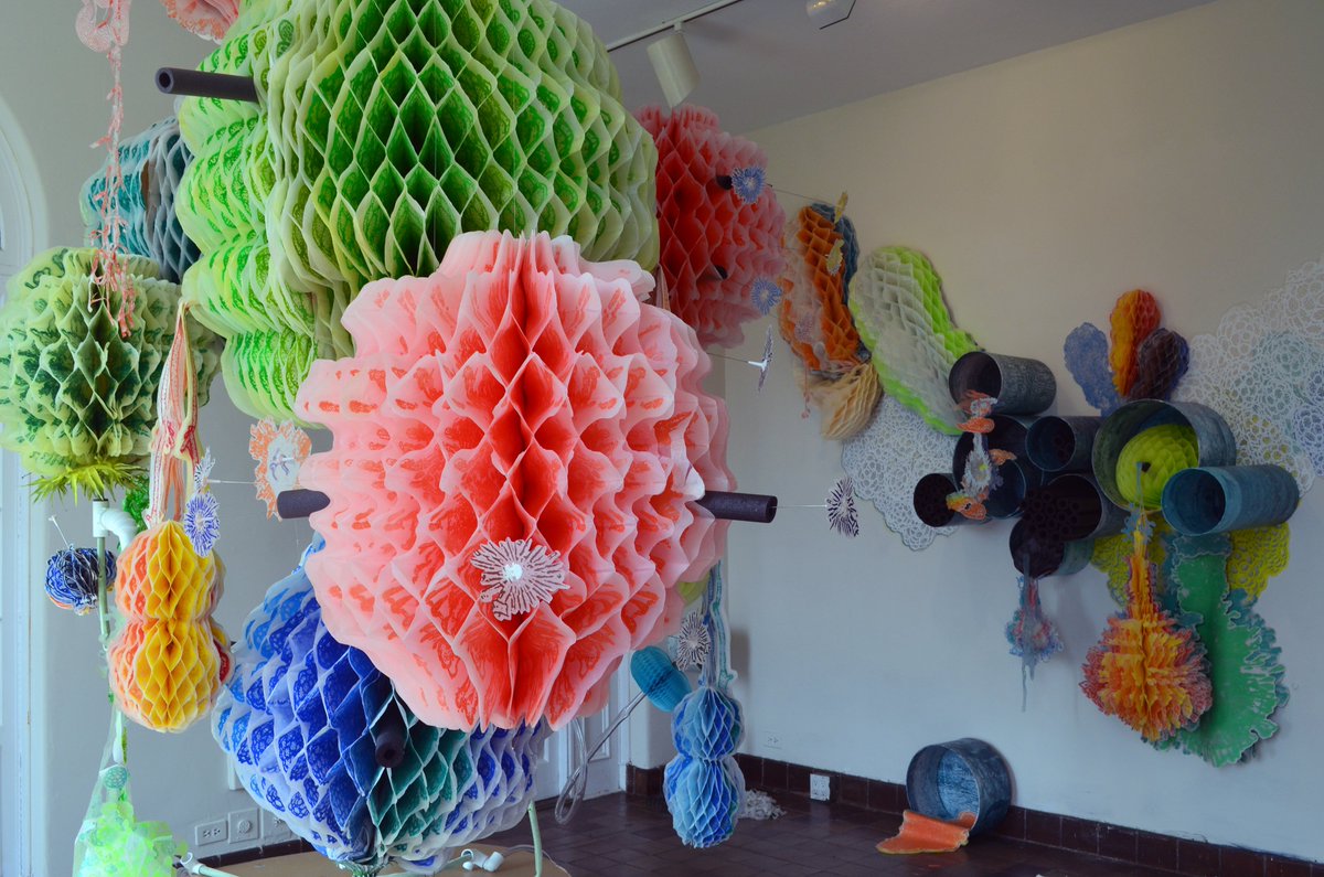 WaveHill's tweet photo. SAT, May 14: #artist Tai Hwa Goh discusses her installation in the #SunroomProjectSpace! https://t.co/L0pDtMpt6Q https://t.co/iL0Q6p4Fns