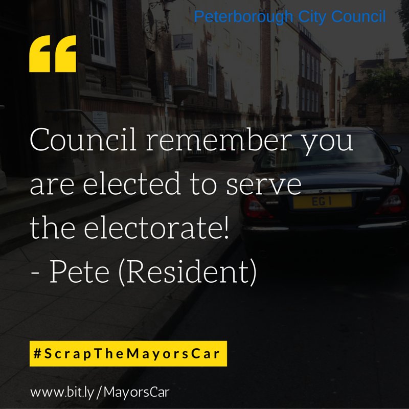 Darren_Fower's tweet photo. Important to note ahead of @PeterboroughCC elections! #ScrapTheMayorsCar #AddYourSupport https://t.co/2vGjDST1kL https://t.co/dLdUcG9t27