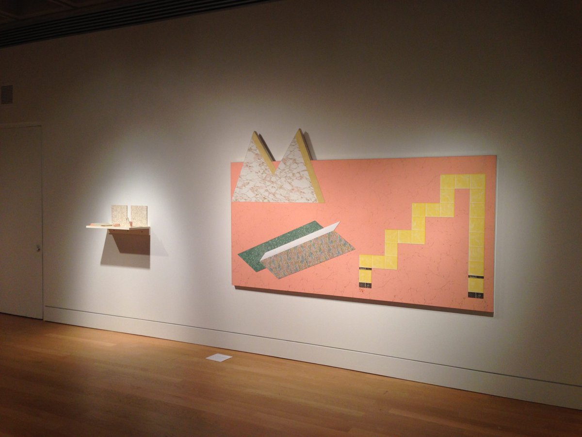 astmanba's tweet photo. Staging Abstraction curated by Melissa Bennett, currently on at the Art Gallery of Hamilton. Honoured to b part! https://t.co/2fwwNWEmIb