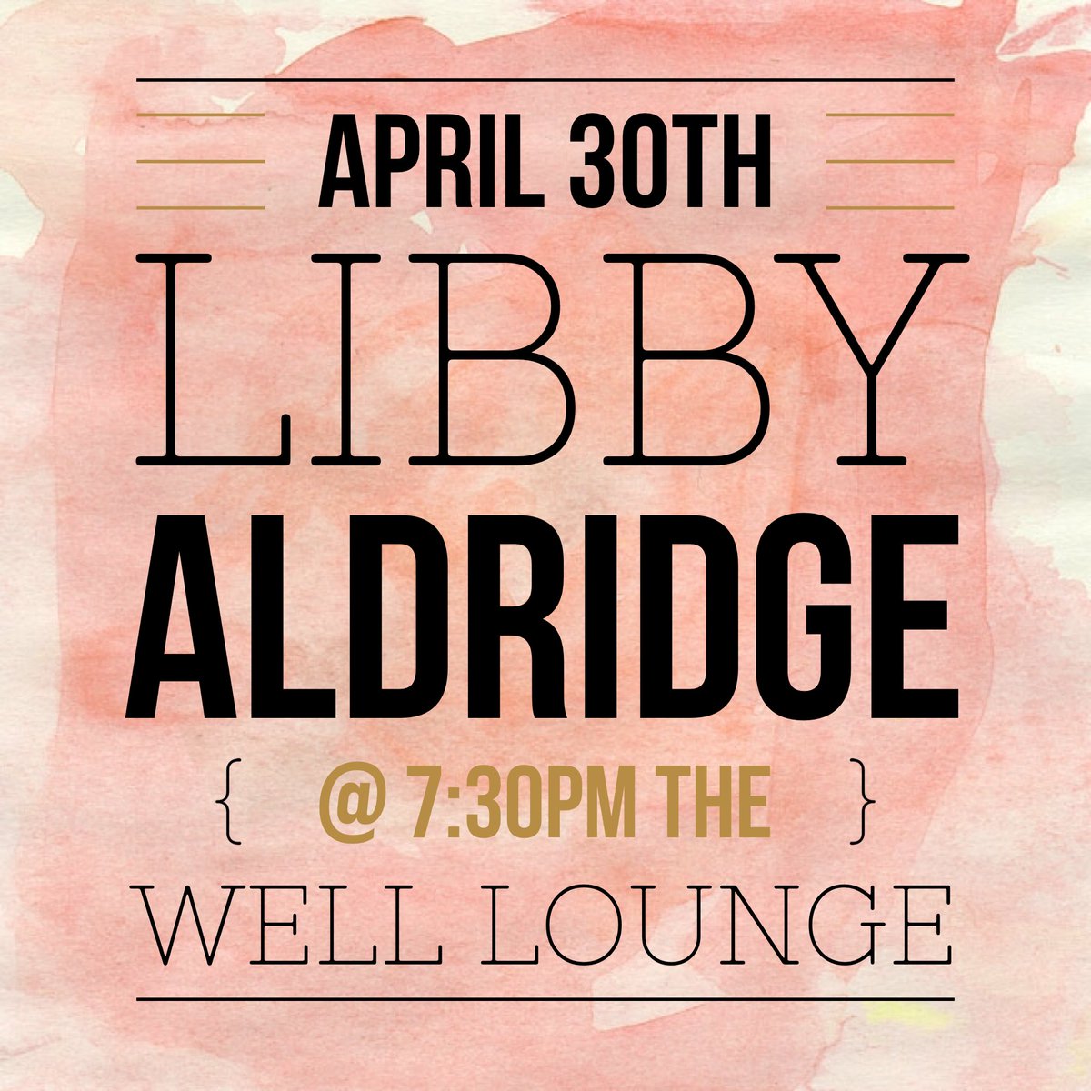 LibbyAMusic's tweet photo. I will be singing TOMORROW night at 'The Well Lounge' at 7:30pm! Hope to see you there!! #LibbyAMusic https://t.co/3Hnc1n1EIJ