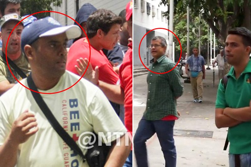 SoyVnezolano's tweet photo. ¡QUE LO VEA TODO EL PAÍS! Identificados los cobarde y violentos agresores de Chúo Torrealba https://t.co/Kck0JCY6yQ https://t.co/ZSRnHpIP40