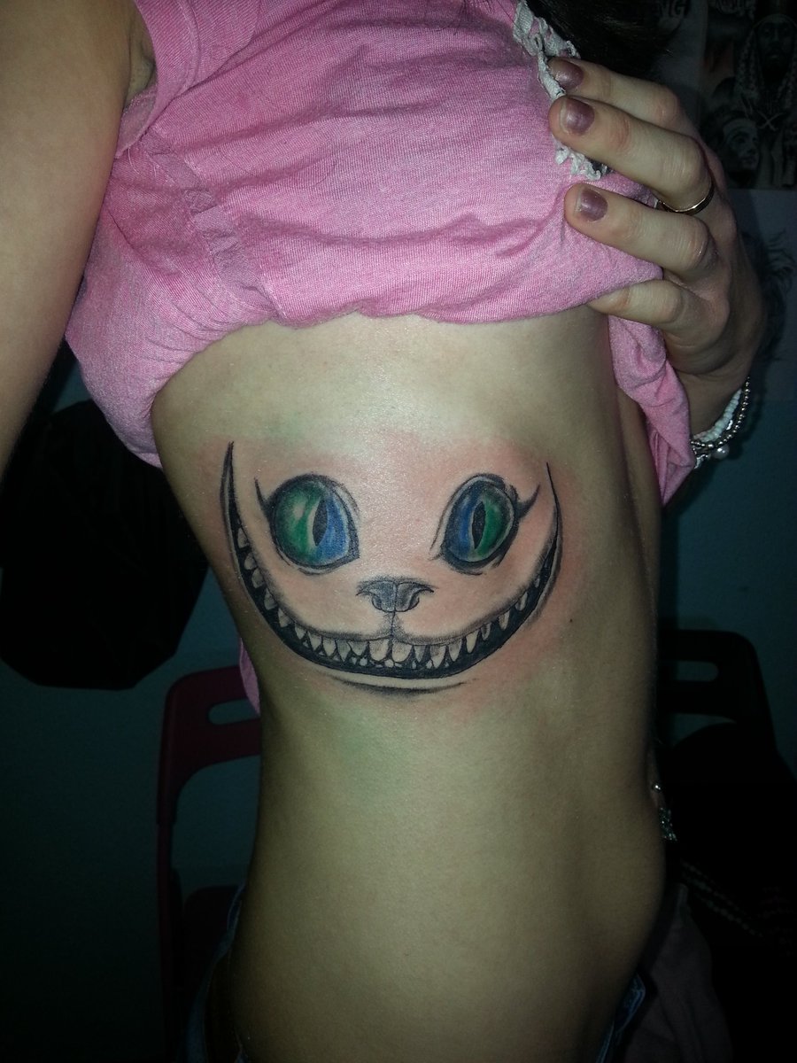 PShumagorath's tweet photo. Cat alicia #tattoo #tattoos #cats #ink #bodyart #animal #AliciaEnElPaisDeLasMaravillas #fantasy https://t.co/Kw6DvUCcbn