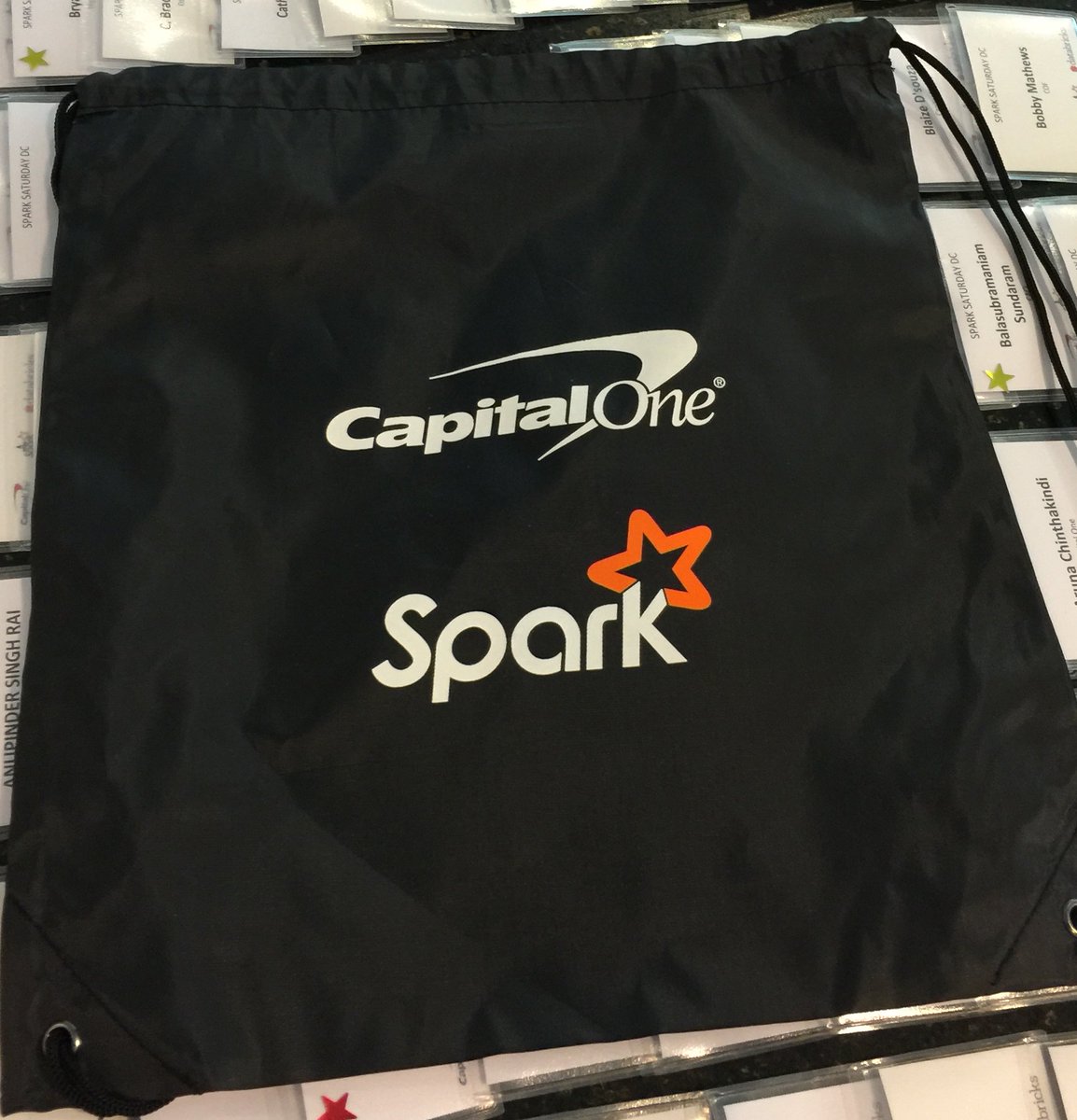 SparkSaturdayDC's tweet photo. #sparksaturdaydc grab your tag and swag https://t.co/qTDkzQ88s7