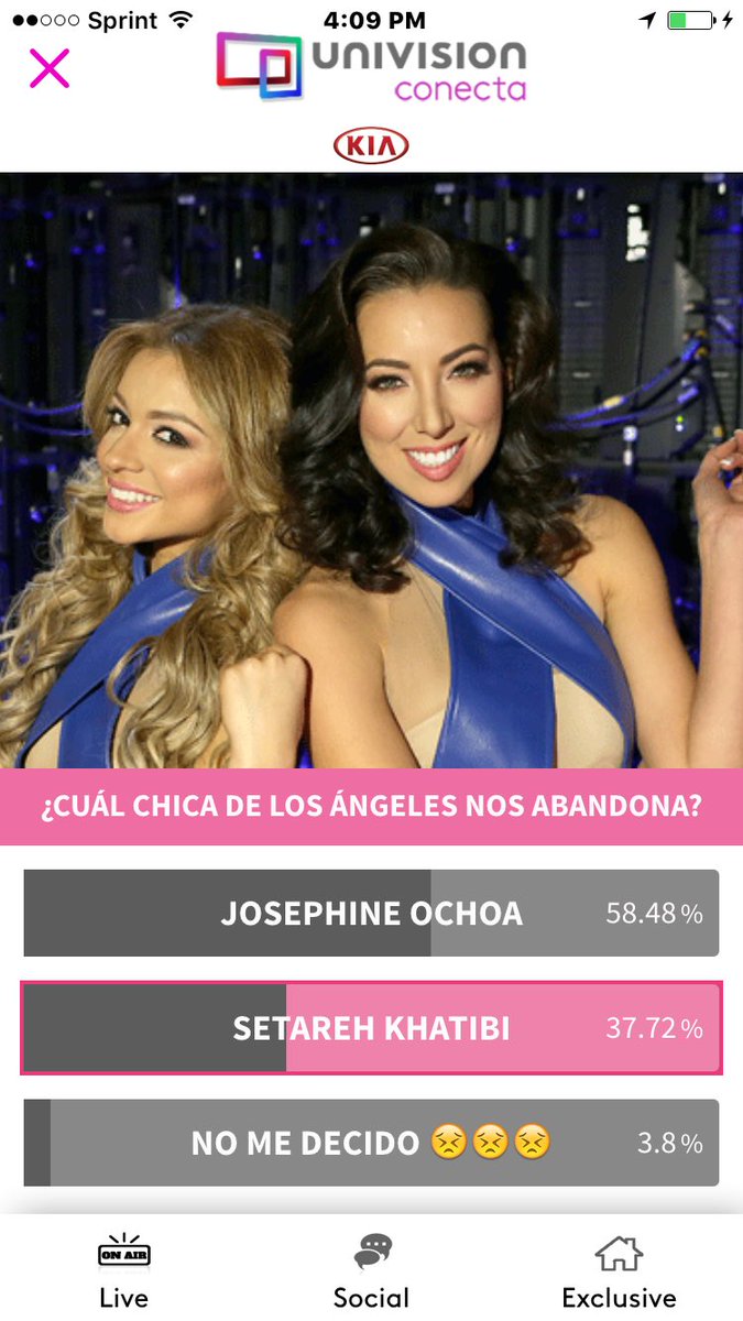 cantedelma's tweet photo. Apollemos en Univision conecta https://t.co/yVsEhN26as