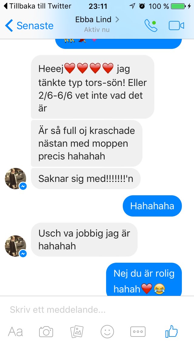 amaaaandaaaas's tweet photo. Detta är en av anledningarna till varför man älskar @lindebba 😂❤️ https://t.co/yhKy2t5B99