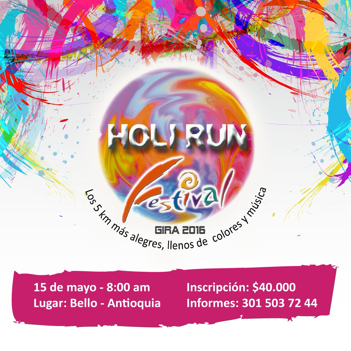 HoliRun2016 tweet picture