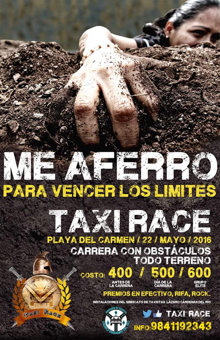 PlayaRiviera's tweet image. ¿Qué hacer? #TaxiRace primera carrera todo terreno en #PlayadelCarmen
@jesus_martin8 @MaryCarmenLoria #Aventura