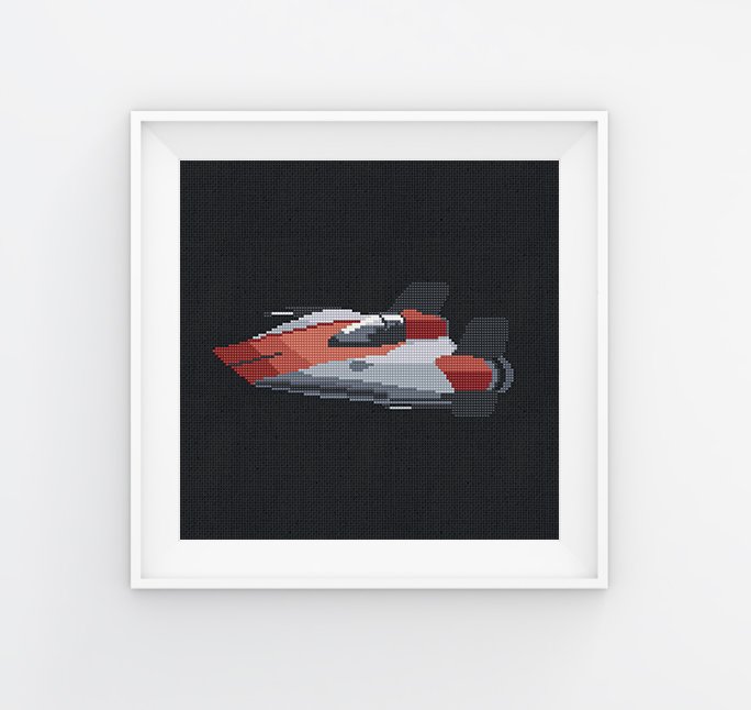 stitchering's tweet photo. A-Wing Fighter comes to the light side! https://t.co/Gxa06VgAYb https://t.co/Y5SzwHxYRn