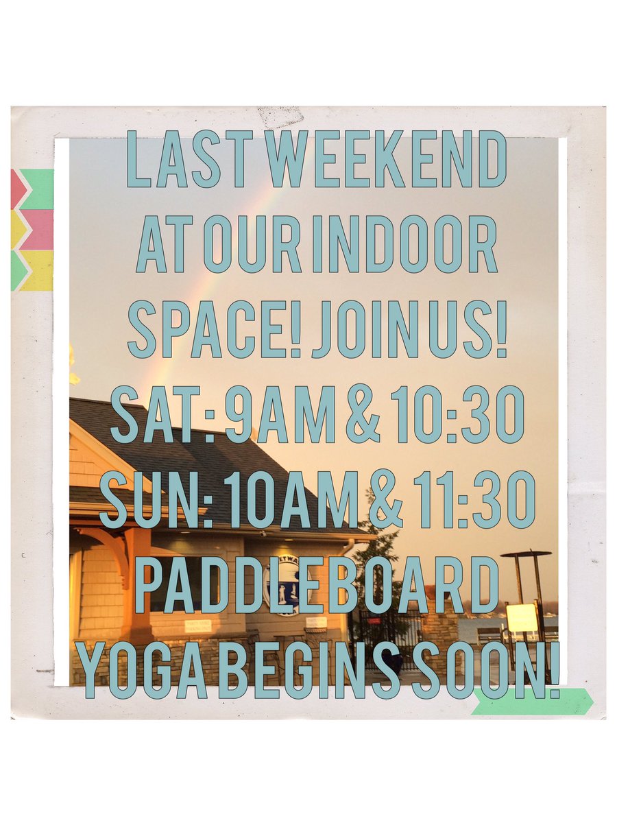 SweetwaterSupyo's tweet photo. Summer's coming! Paddleboard yoga beginning mid May!
#paddleboardyoga #getoutside 
#irishhillsmi https://t.co/yc3yajCbCE
