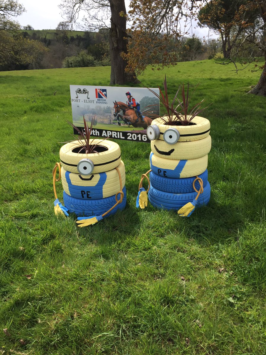 Look out for the minions #competition #porteliotminions <a href="/BEventing/">British Eventing</a> <a href="/WoofWear1/">Woof Wear Ltd</a> <a href="/PortEliotEstate/">Port Eliot Estate</a>