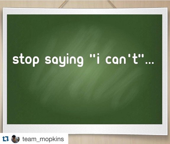 When you say I can't, it basically guarantees that you won't. If you want it, do it. #unitedsound