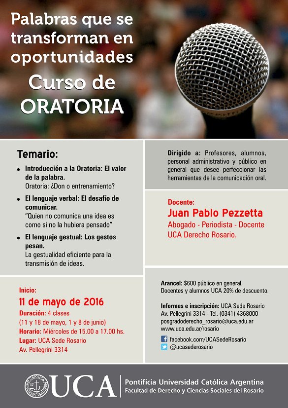 ceducar_uca's tweet photo. INVITACIÓN - CURSO DE ORATORIA https://t.co/pzTDdVWm1v