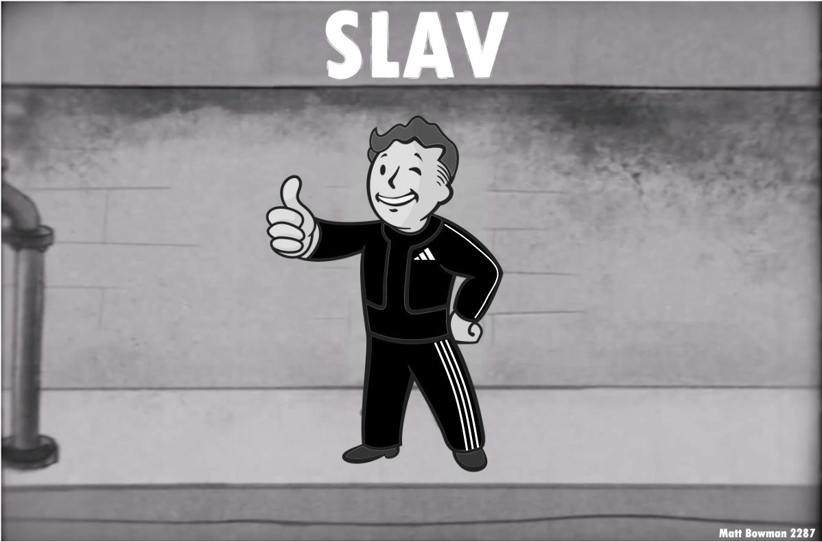 MattBowmanUK's tweet photo. Rare post-apocalyptic slav. 
@SquattingSlavs @SlavSquatForce @slavsquat https://t.co/zBnqdDT8TF