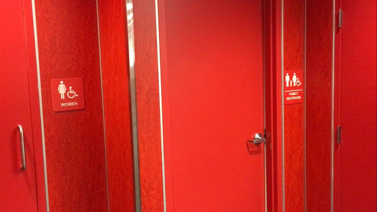 Nikkihubbard14's tweet photo. Target bathrooms are being boycotted they should just let transgenders in the bathrooms #socy16 https://t.co/IeMket2r7q
