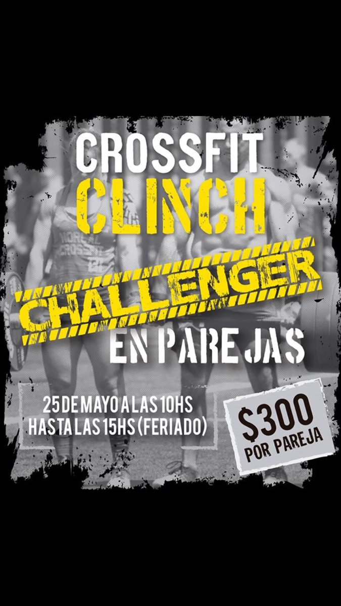 sparringcenter's tweet photo. #challengerclinch listo para ponerte a prueba?! https://t.co/9lGsybGRkj