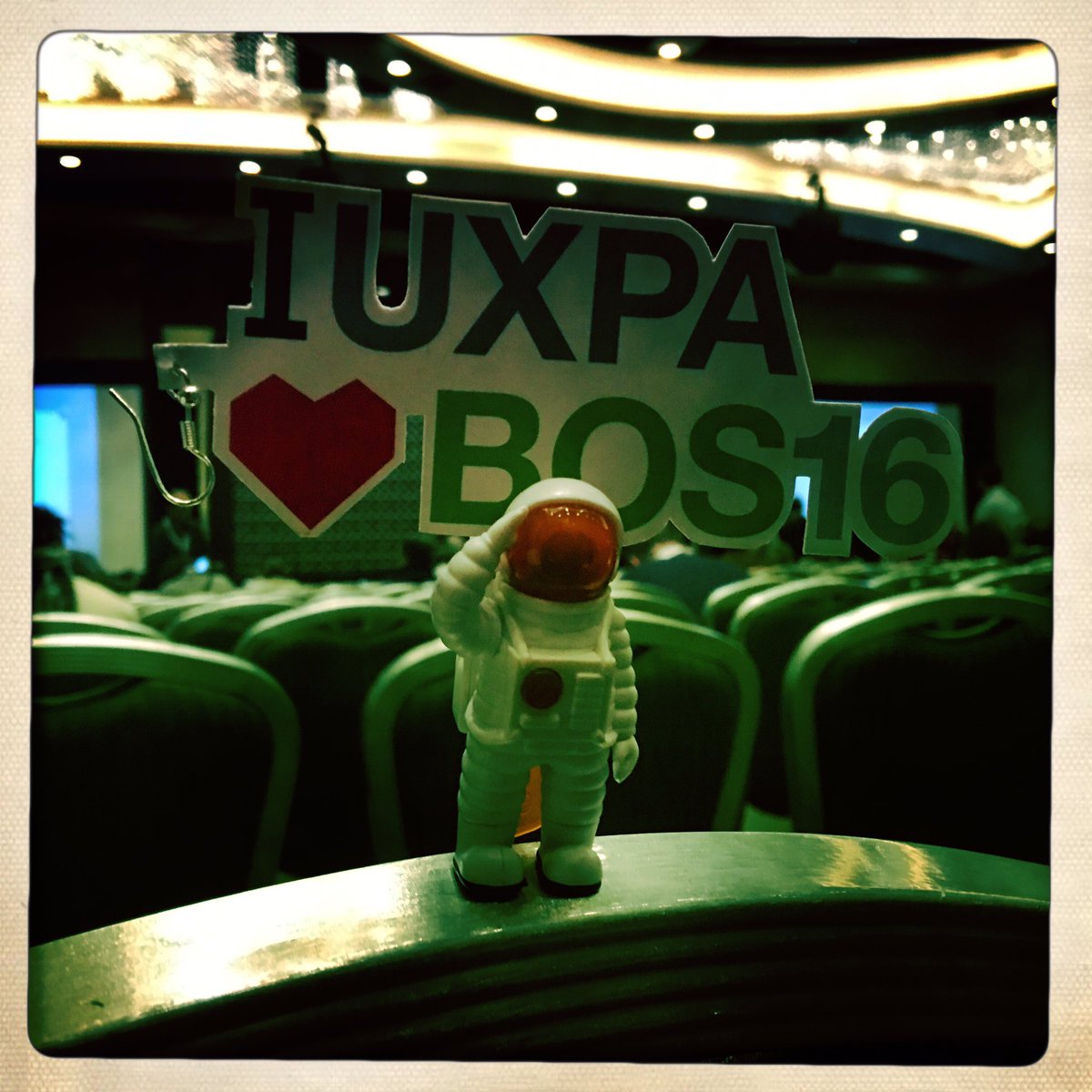 Astridpie's tweet photo. #UXPABOS16 My #40Year #UXJourney Chauncey Wilson @uxpaboston #ThankYouChauncey #Chindoju #DoSmallThings #StayHumble https://t.co/nh5Tx14uDV
