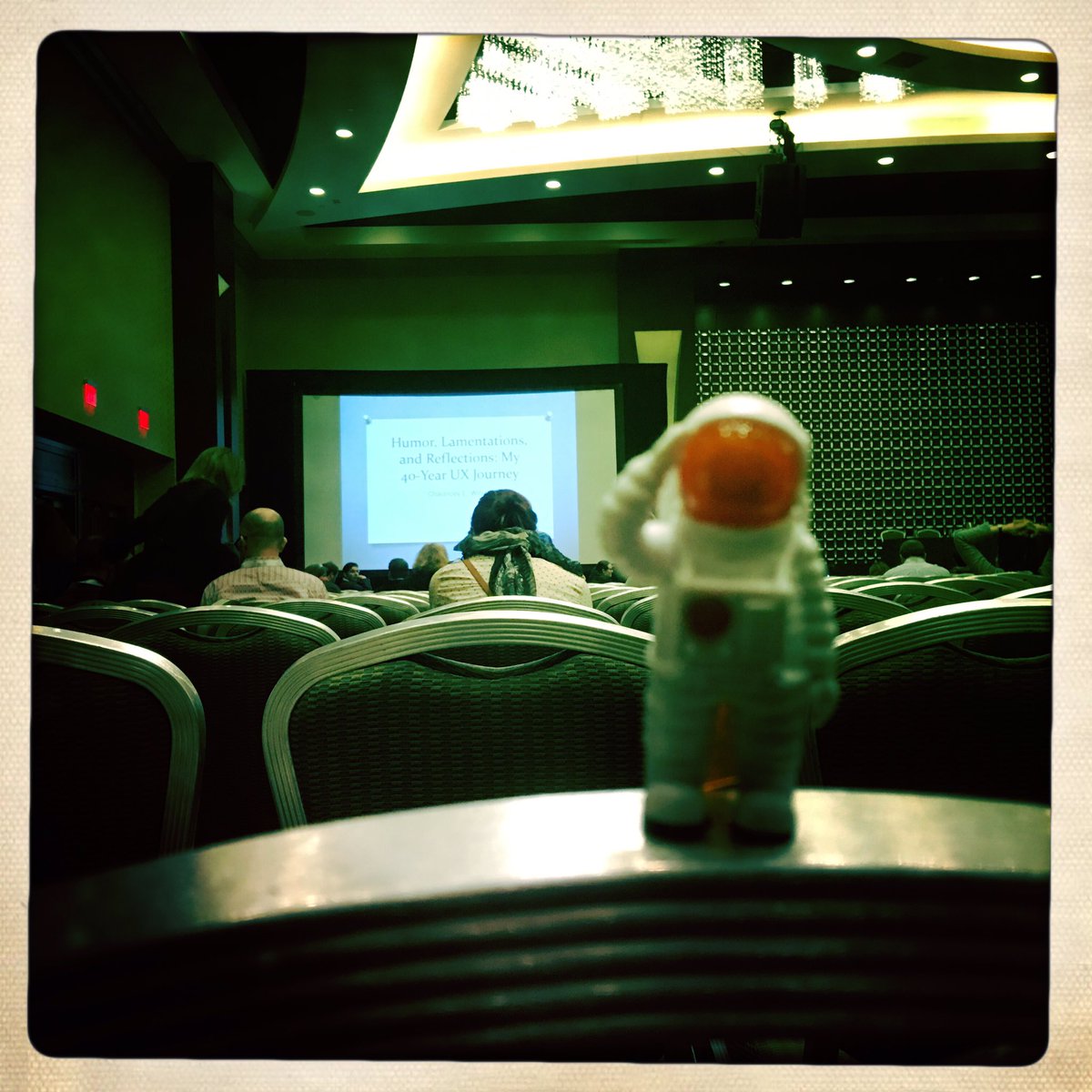 Astridpie's tweet photo. #UXPABOS16 My #40Year #UXJourney Chauncey Wilson @uxpaboston #ThankYouChauncey #Chindoju #DoSmallThings #StayHumble https://t.co/nh5Tx14uDV