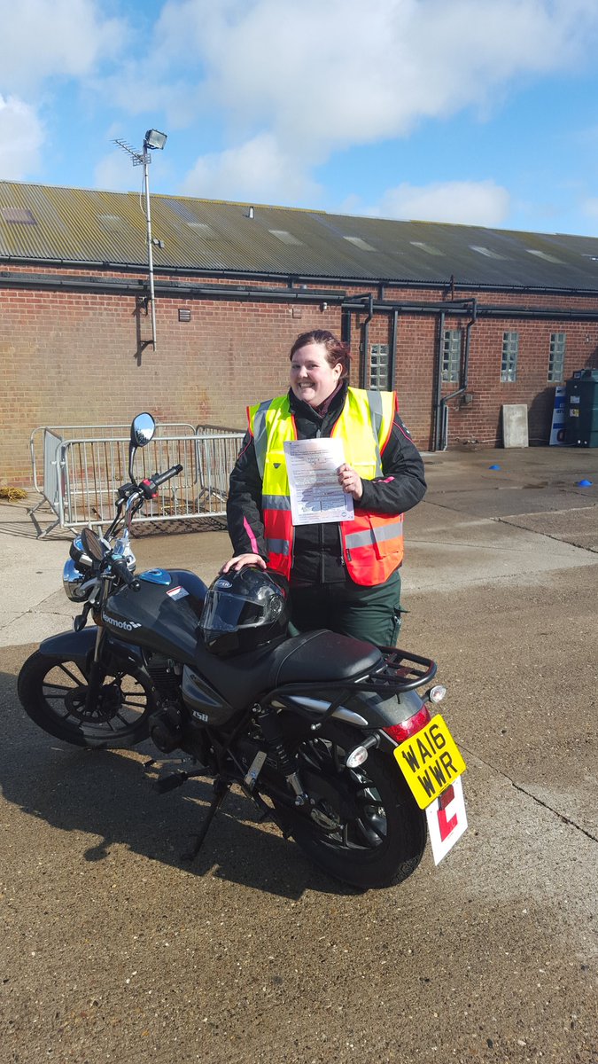 Woo done it. CBT done! Now onto the full licence.