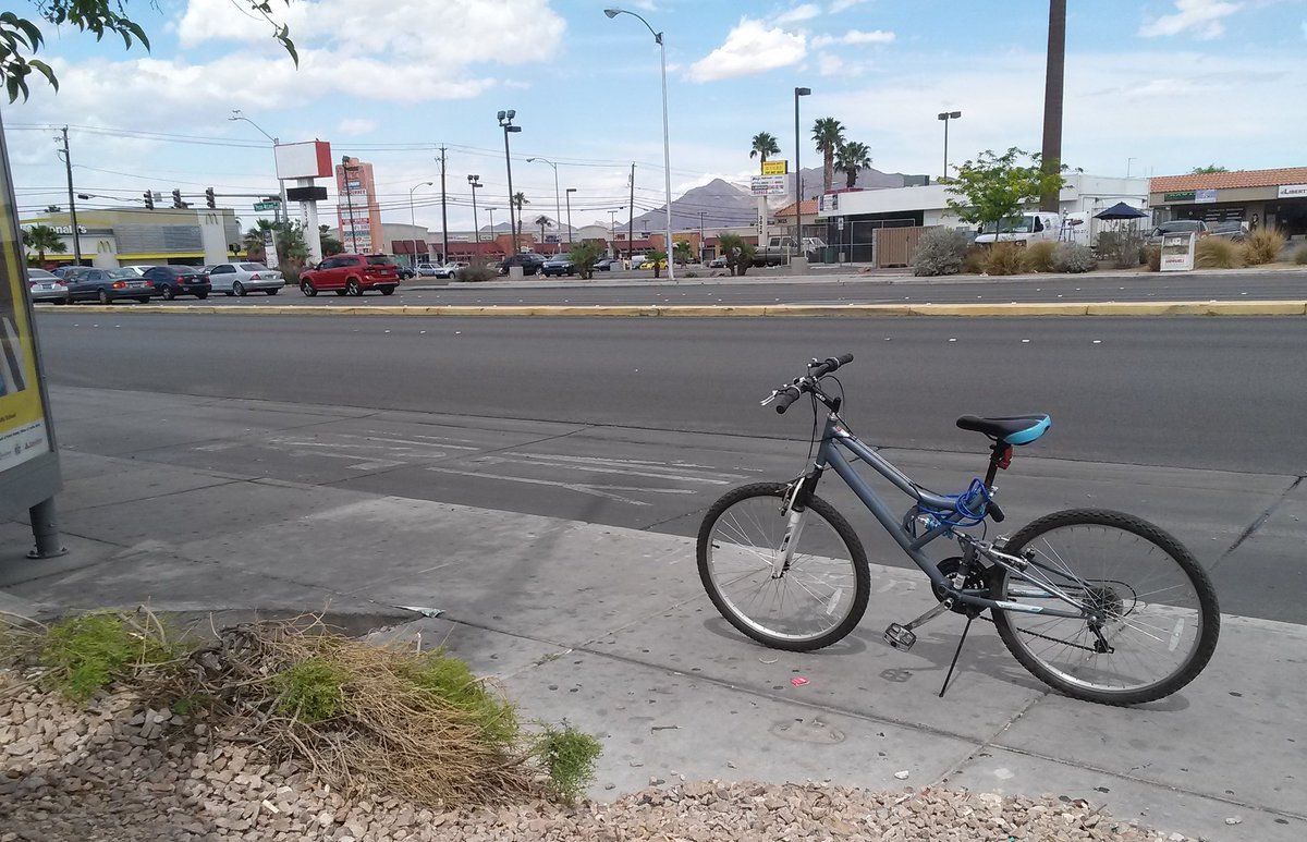 DruskiMedia's tweet image. #Cycling on my way to work today. #therideforMS #lasvegas its real.