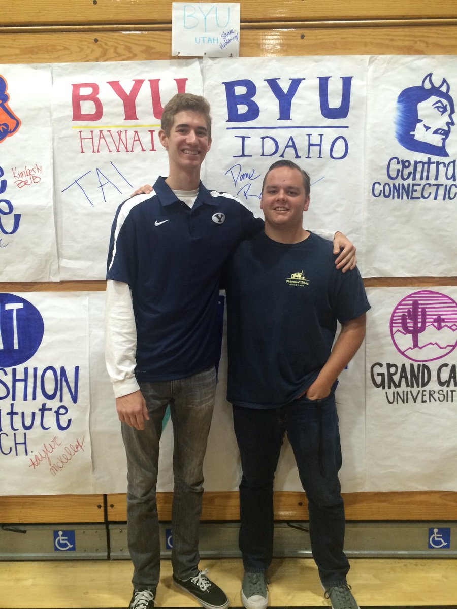 DaneRomberg's tweet photo. The Mormon boys 😂👌🏻 #BYUcommits #ShanesPoster😂 https://t.co/TWbOXwoU0b
