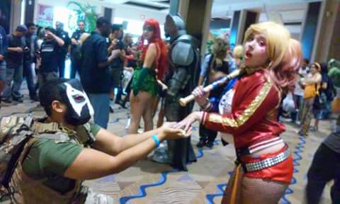 TheRealJohnBray's tweet photo. #HarleyQuinn #TampaComicon #SuicideSquad https://t.co/7cPQ4F87zS