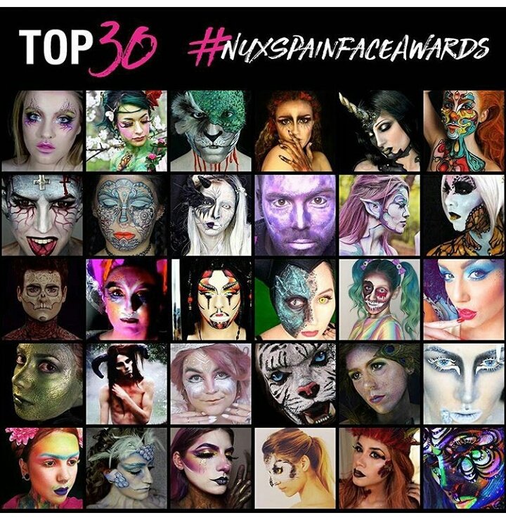 MisaWingingIt's tweet photo. OMG I CAN'T BELIVE IT!  I MADE IT TO THE TOP 30 😍 @nyx_es #NyxSpainFaceAwards https://t.co/L5DmFucjcf