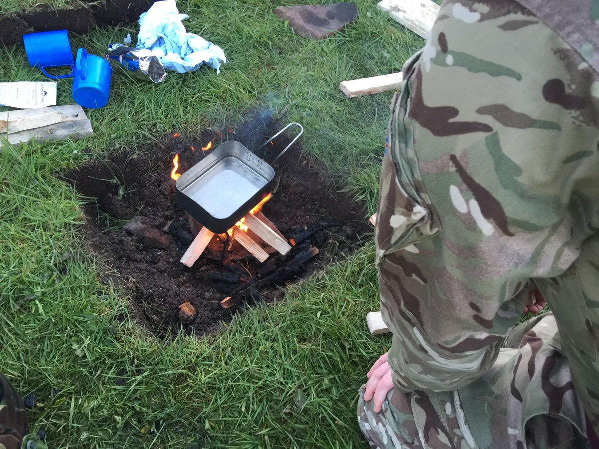 1247Sqn's tweet photo. Bushcraft skills here at Penrith #aircadets! Never know when you might need a cuppa!! https://t.co/mV89zyllzz
