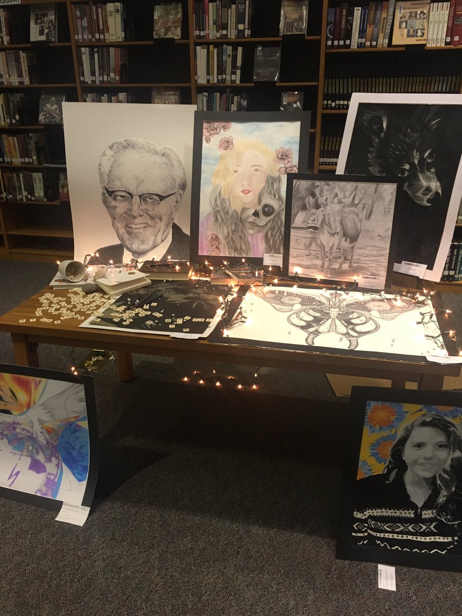 DHS_Vikings's tweet photo. Dulles Reflective Art Show at Dulles HS Great Job Ms. Chen! https://t.co/OwhGbW6YU8