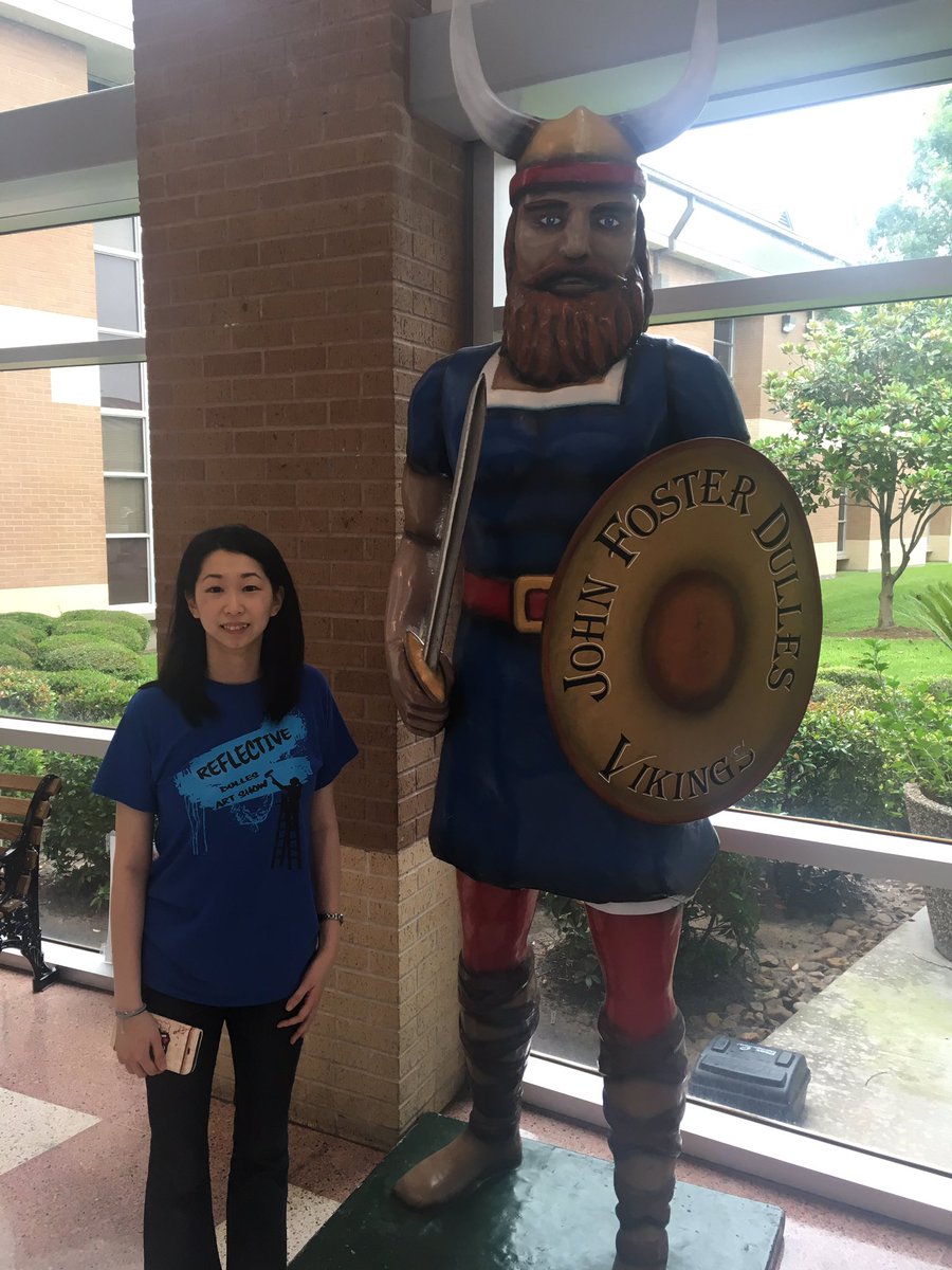 DHS_Vikings's tweet photo. Dulles Reflective Art Show at Dulles HS Great Job Ms. Chen! https://t.co/OwhGbW6YU8
