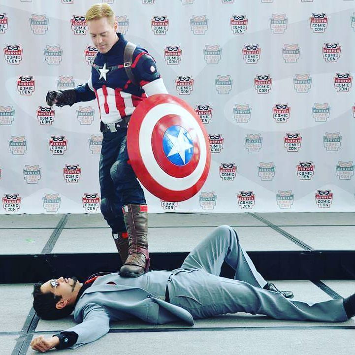 VorianCosplay's tweet image. Tiny disagreement between Tony and Steve. Civil War!  #captainamerica #cosplay #capforkids… ift.tt/1SPQLNS