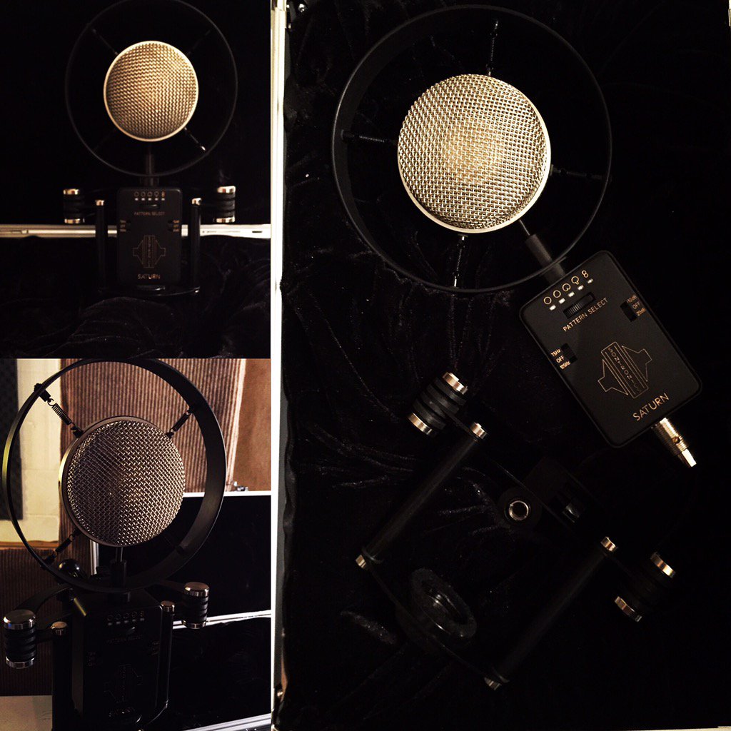 thisisbraith's tweet photo. New mic day today! Rockin out the @Sontronics Saturn. https://t.co/dSoJSgnFlB
