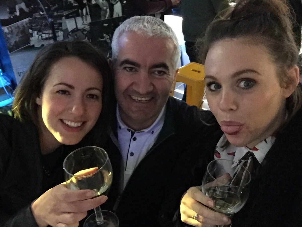 MarkCoxJsy's tweet photo. Top night with @MirandaJCook and @MarieRaineITV https://t.co/rDXz2BHYHm