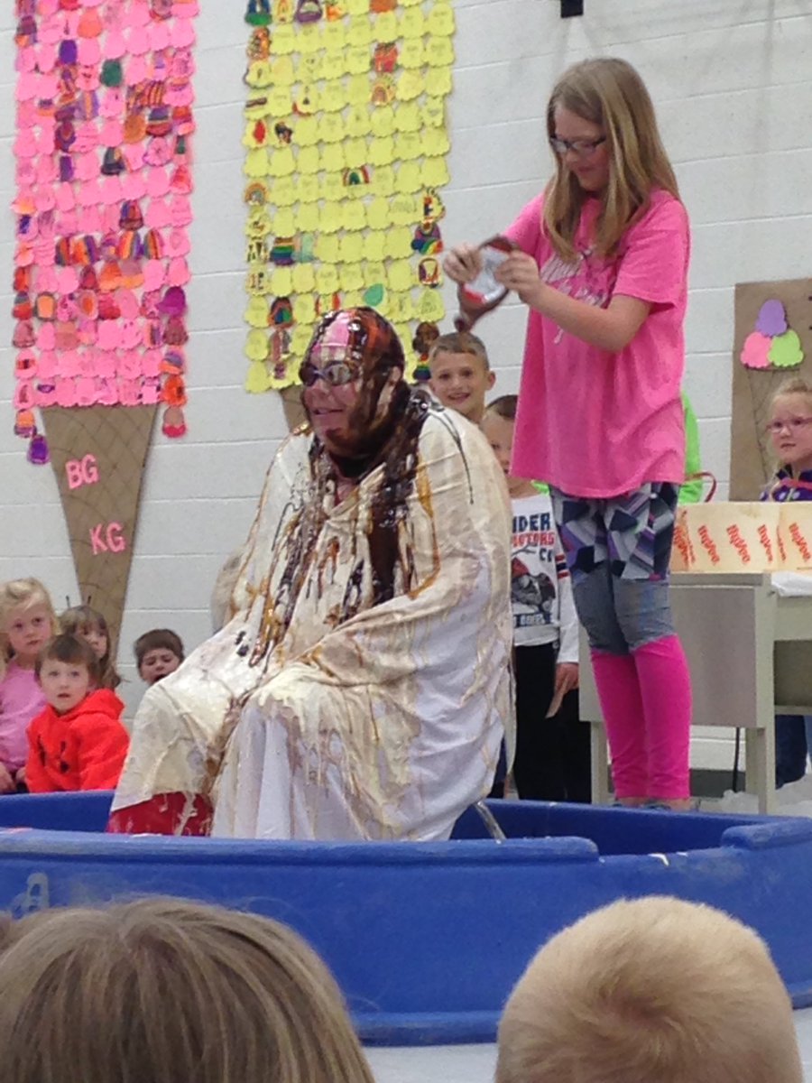 HeatherGroh's tweet photo. @JodiRickels Sundae! What a fun way to end Win with Reading month! #solonstrong #lakeview #readreadread https://t.co/UA0PsoKKEt