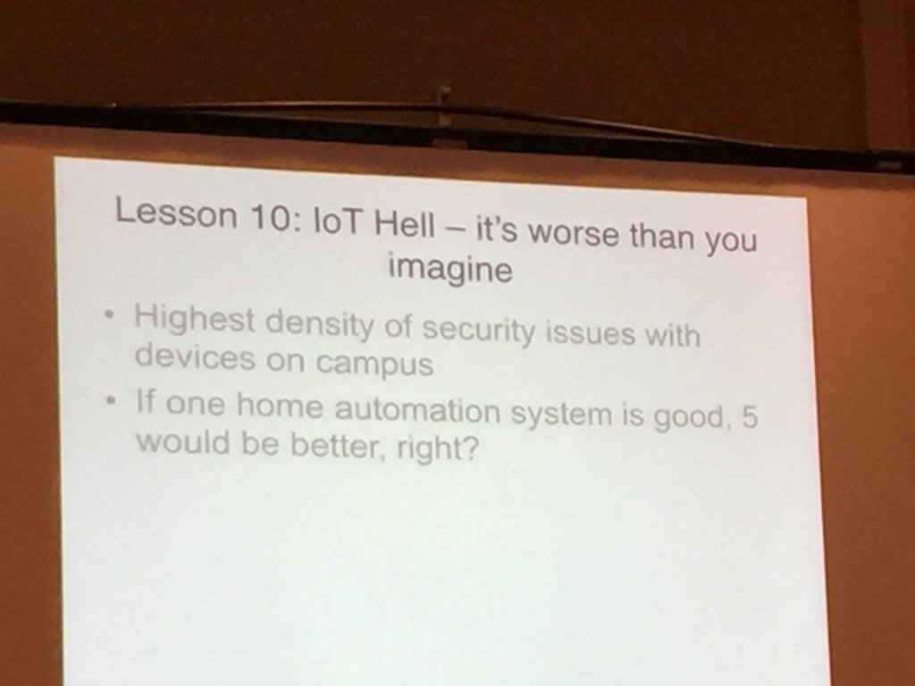 Flo4Princeton's tweet image. @DukeU smart home shows the Internet of Things needs  trust, identity, privacy, protection, safety, security #tippss
