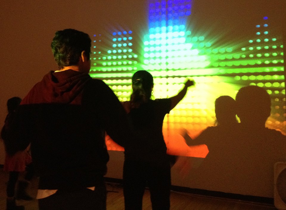 "Rainbow Resonance"at Creative Tech Week is on! Come and Play! sched.co/6HgG @creativetechwk #CTW2016