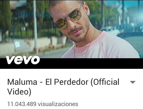 TorresAnto's tweet image. TEMA BUZZ #BUZZWEEK Maluma - "El Perdedor" youtu.be/PJniSb91tvo
