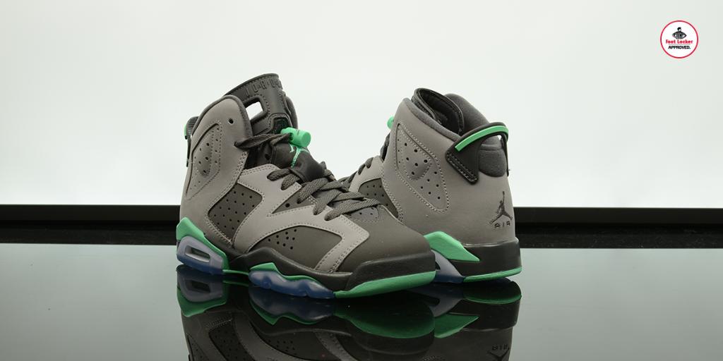 retro 6 green glow