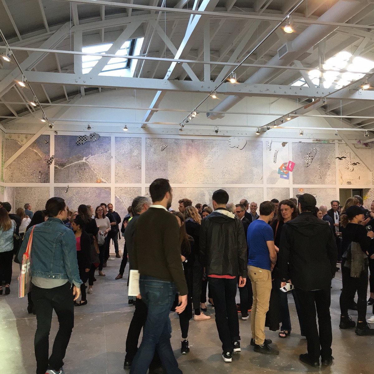 StephenBeal2's tweet photo. Fantastic opening last night at #WattisArts Great to see so many friends and supporters! https://t.co/8YPO6bbNJc