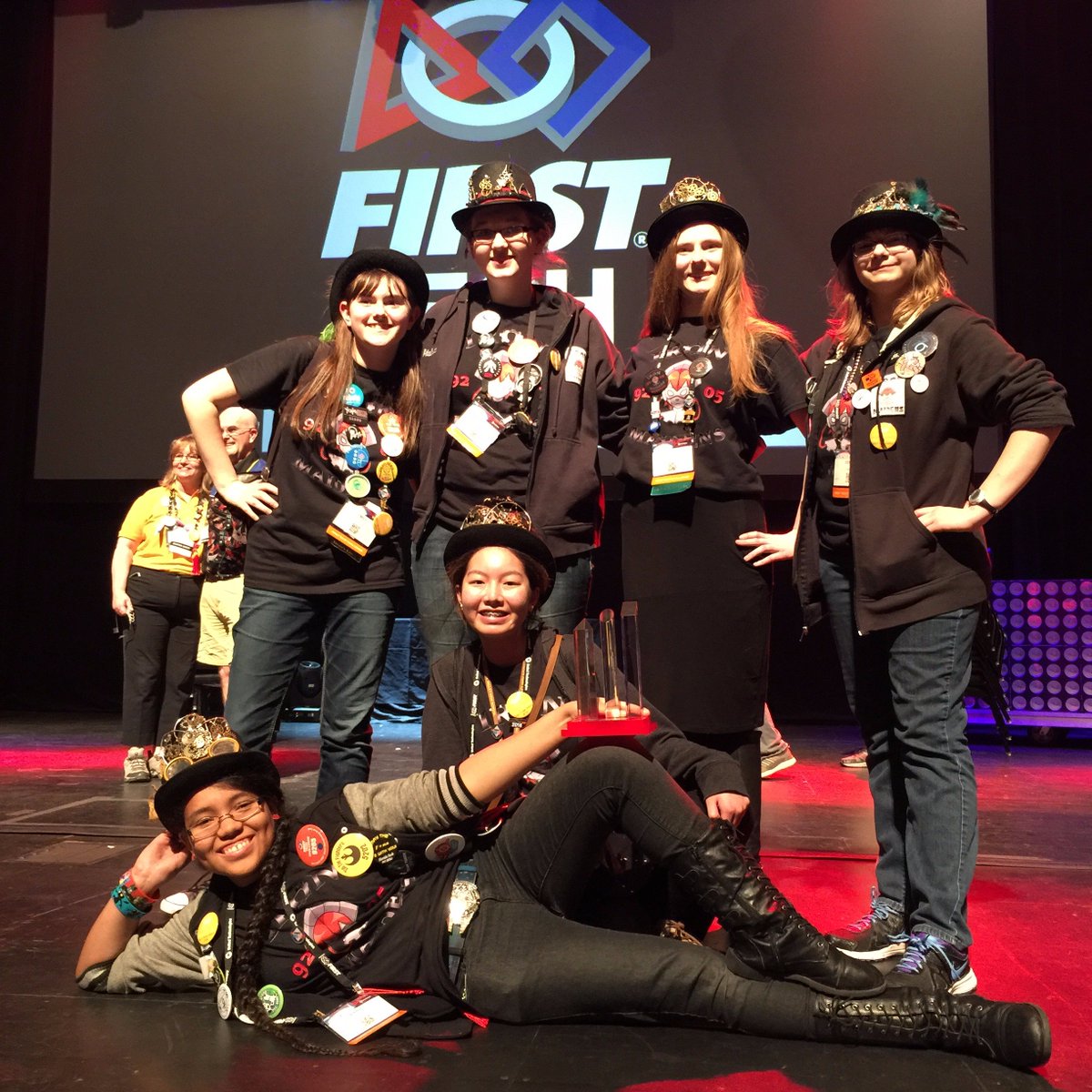 AVHS_STEM's tweet photo. Congratulations to @IronMaidensFTC for winning the FIRST World Champion Connect Award. @AVHS_STEM is very proud!! https://t.co/SMiOVtchCf