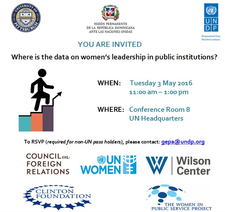 UNDPgepa's tweet photo. Where is the data on women in public institutions? RSVP to gepa@undp.org #SDGs #Goal16 #datarevolution #GEPA https://t.co/ZPkf3DNVjS