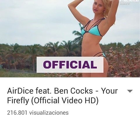 TorresAnto's tweet image. #BUZZWEEK AirDice feat Ben Cocks - "You Firefly" youtu.be/p43b7Zx5NLU