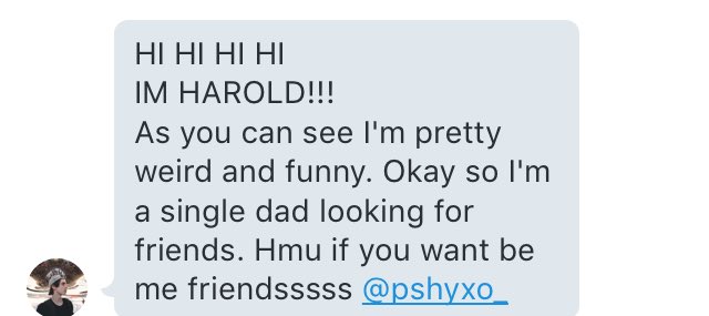flcrushrp_'s tweet photo. Meet Harold https://t.co/bOpVz1tu5t